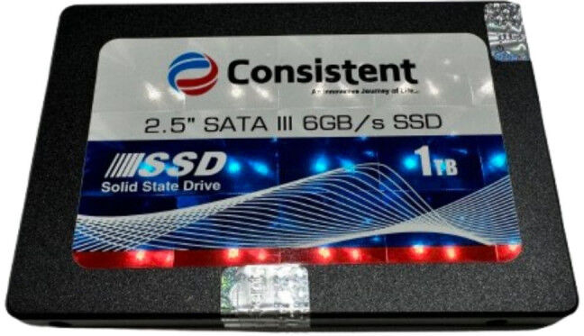Consistent Konsistente SSD 2,5" SATA 1TB Festplatte, Brandneu