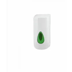 PlastiQline Werkstattseifenspender - 2000 ml - Farbfenster grün - Seifenspender