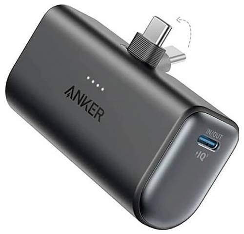 Anker A1653H11 Powerbank 5000 mAh PoweriQ USB-C Schwarz