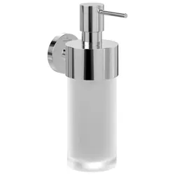 Villeroy und Boch Elements Tender Seifenspender TVA15100700061 230ml, Glas satiniert, chrom