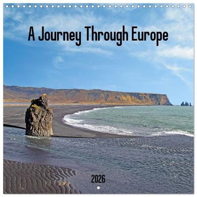 A Journey Through Europe (Wall Calendar 2026 12 × 12 Inch) CALVENDO 12 Month Wall Calendar