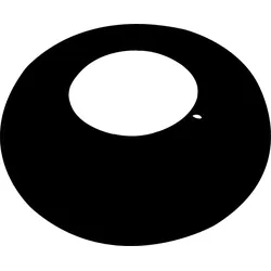 BEG Brück Electronic Abdeckring schwarz 93763