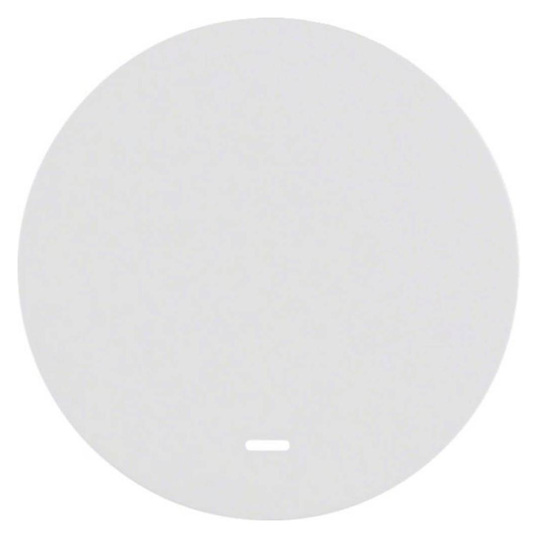 Hager Wippe m.klarer Linse WLW1331WG R.Classic polarweiss glänzend (WLW1331WG)