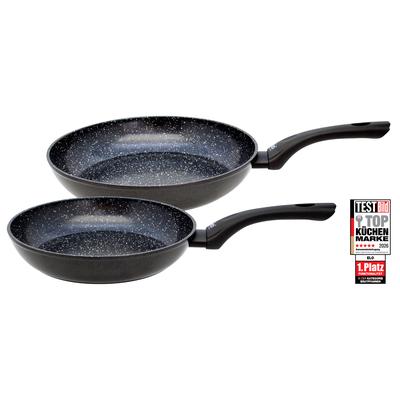 Pfannen-Set ELO "Pure Belugo", schwarz, Ø:28cm, Pfannen, Induktion