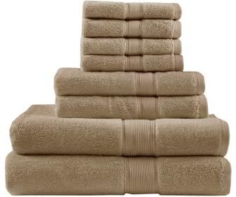 Madison Park Signature 800 GSM Ultra-Soft 100% Cotton Absorbent Towel Set