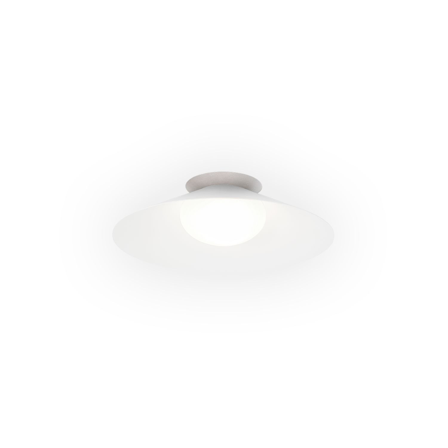 Wever & Ducré LED-Deckenleuchte CLEA CEILING SURF 1.0 LED 3000K W weiß 181184W5 5404037312467