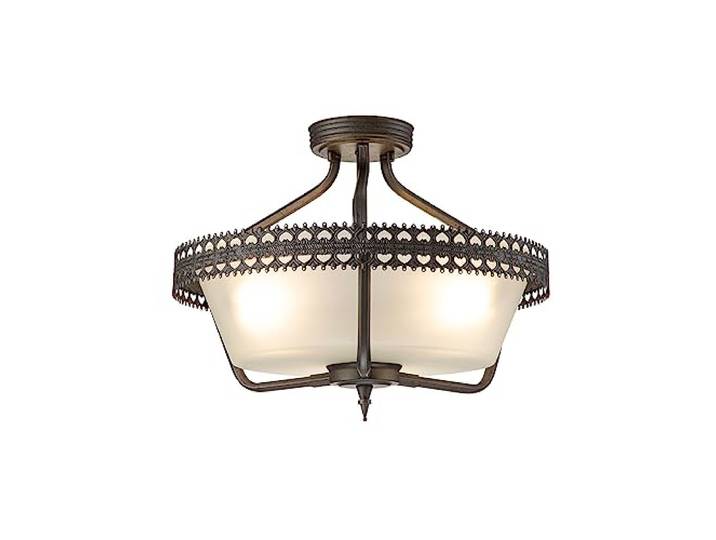 Klassische Deckenlampe 3x60W/E27 CROWN CROWN9 Elstead