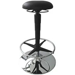 mey chair Hocker »A12« silber