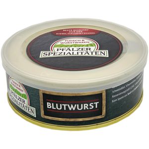 Pfälzer-Spezialitäten Wurstkonserve Blutwurst, Schweinefleisch, 200 g