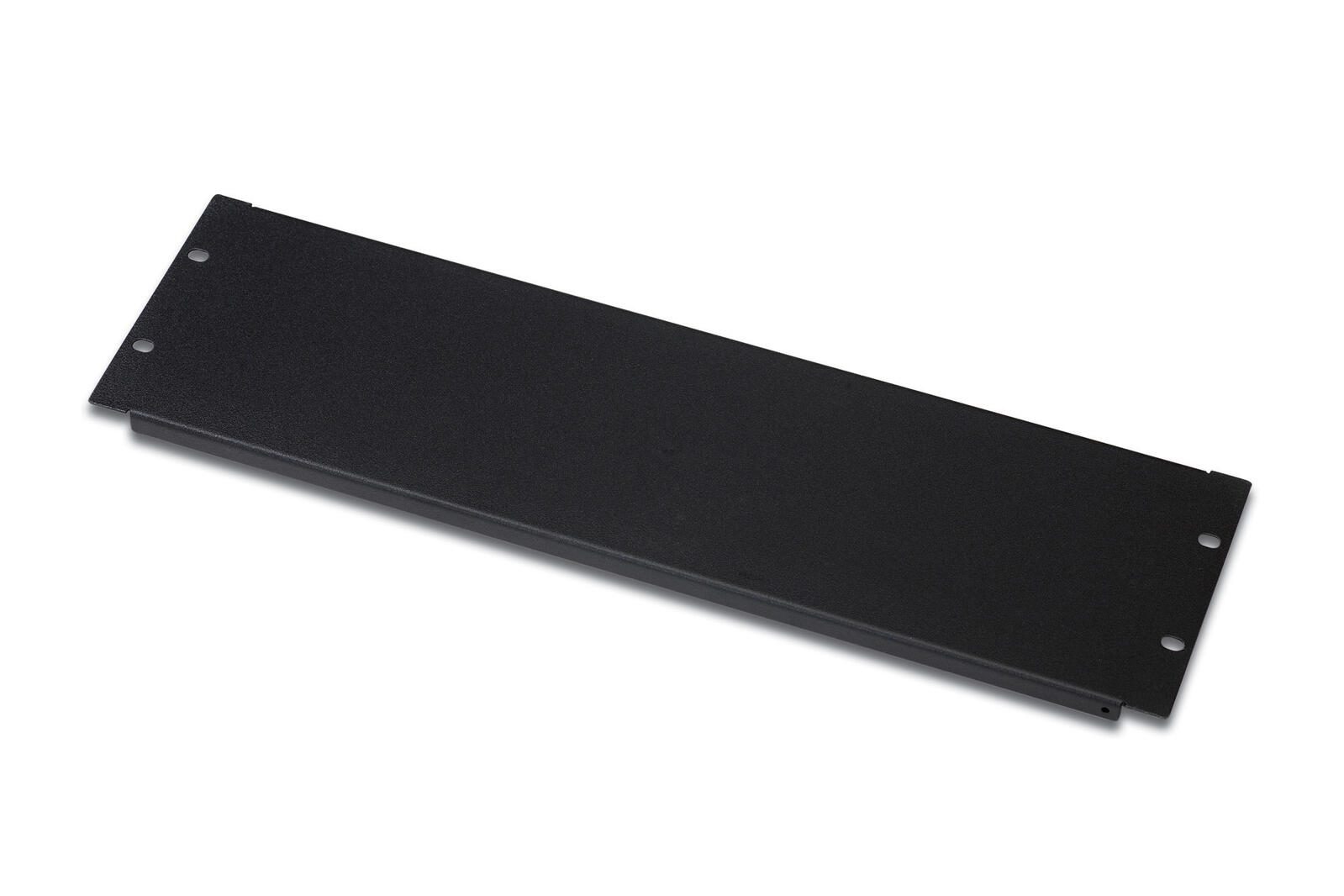 Digitus Blindabdeckplatte 19"-Schränke 3HE RAL9005 schwarz (DN-19 BPN-03-SW)