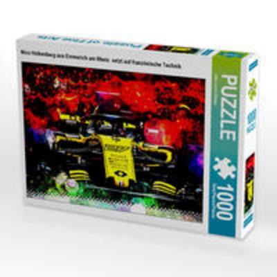 CALVENDO Puzzle Nico Hülkenberg aus Emmerich am Rhein setzt auf französische Technik. 1000 Teile Lege-Größe 64 x 48 cm Foto-Puzzle Bild von Jean-Louis