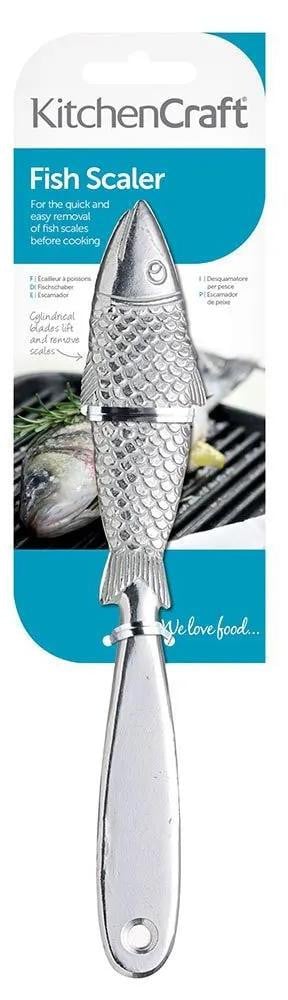 KitchenCraft Kcfscale visklemmer, zilverkleurig
