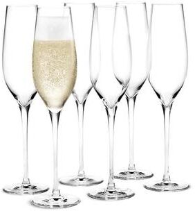 Holmegaard Cabernet Champagne Glass, Clear, 6 pcs. - 9.8 oz