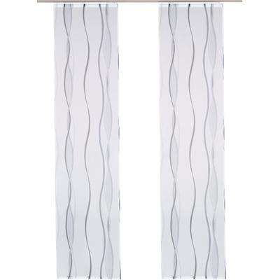 OTTO home "Dimona" Klettschiene 2 Stk. tlg. 2-er Set, Fertiggardine, mit Befestigungszubehör, Wellen