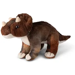 WWF - Plüschtier - Triceratops (15cm) lebensecht Kuscheltier Stofftier Plüschfigur