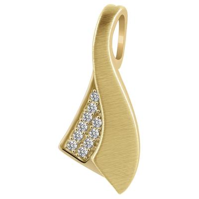 Kettenanhänger ADELIA´S "hochwertiger Schmuck Anhänger aus 333 Gold", gold, Schmuckanhänger, Damen, Gelbgold 333 Gold, Gelbgold 333, Gold, Kettenanhänger
