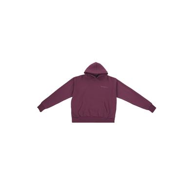 Kapuzenpullover DROPSIZE "Dropsize HEAVY OVERSIZE EMBO HOODIE", Herren, Gr. XS, lila (mauve wine), 70% Baumwolle, 30% Polyester, mehrfarbig, oversize, ohne Ausschnitt, Pullover Kapuzenpullover