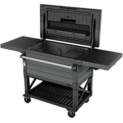 Keter, Gartenhaus + Gartenschrank, Patio Cooler 95.5 x 58.4 x 89.8 cm Anthrazit