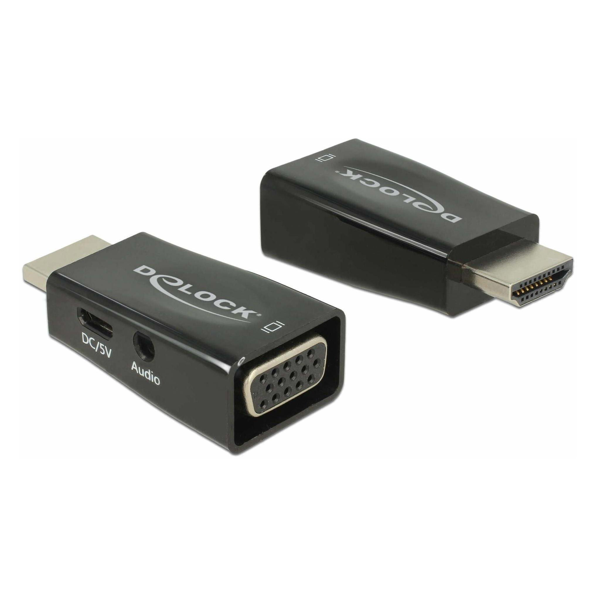 Delock 65901 HDMI-A zu (HDMI, VGA) (65901)