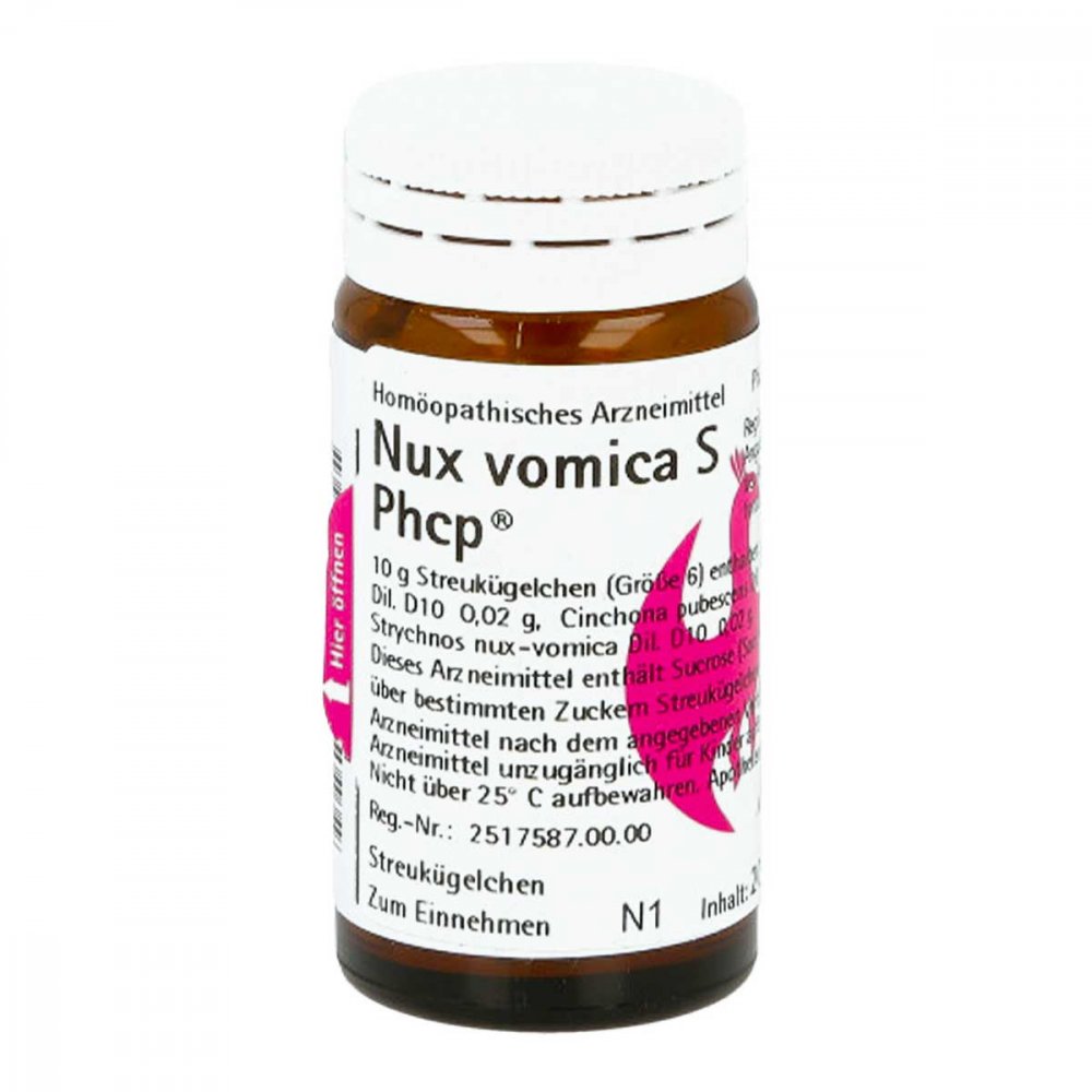 PHöNIX LABORATORIUM GmbH Nux Vomica S Phcp Globuli 00359758