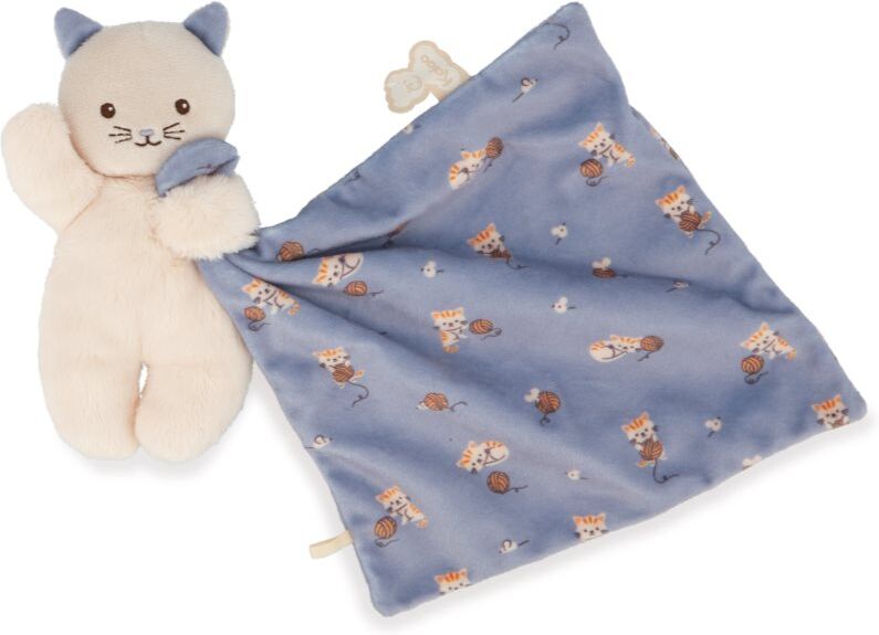 Kaloo Carre Douceur jouet en peluche Violet Cat 1 pcs