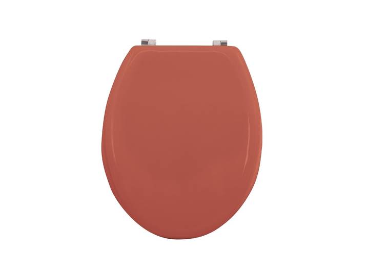 WC-Sitz MSV Terracotta , rot (terracotta), B:36,5cm L:42,5cm, WC-Sitze, WC-Sitz