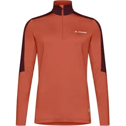 Vaude, Damen, Funktionsshirt, Livigno Half Zip II (36, XS), Braun