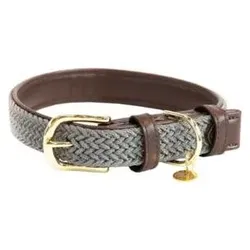 Kentucky Dogwear Geflochtenes Nylon-Halsband für Hunde Kentucky (XL, Hund), Halsband + Leine