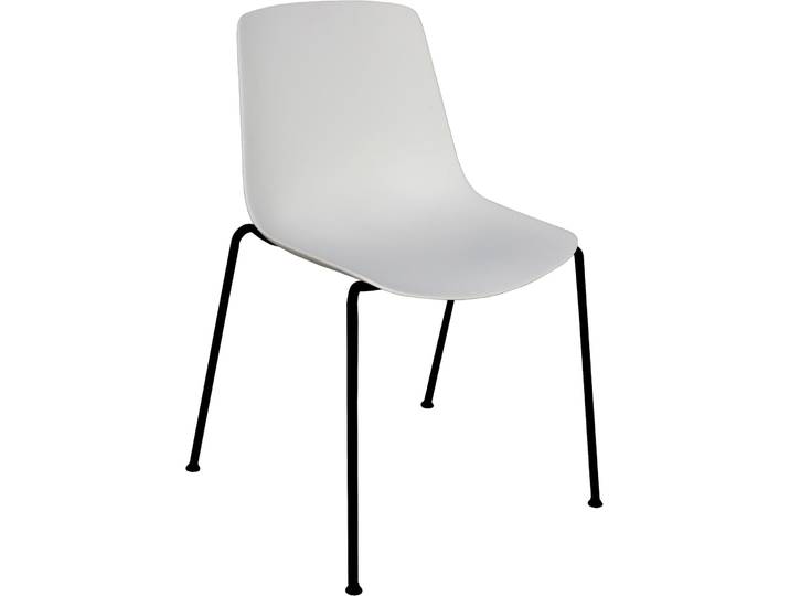 Bürostuhl Livio weiss Polypropylen H 88 cm - Bürostuhl