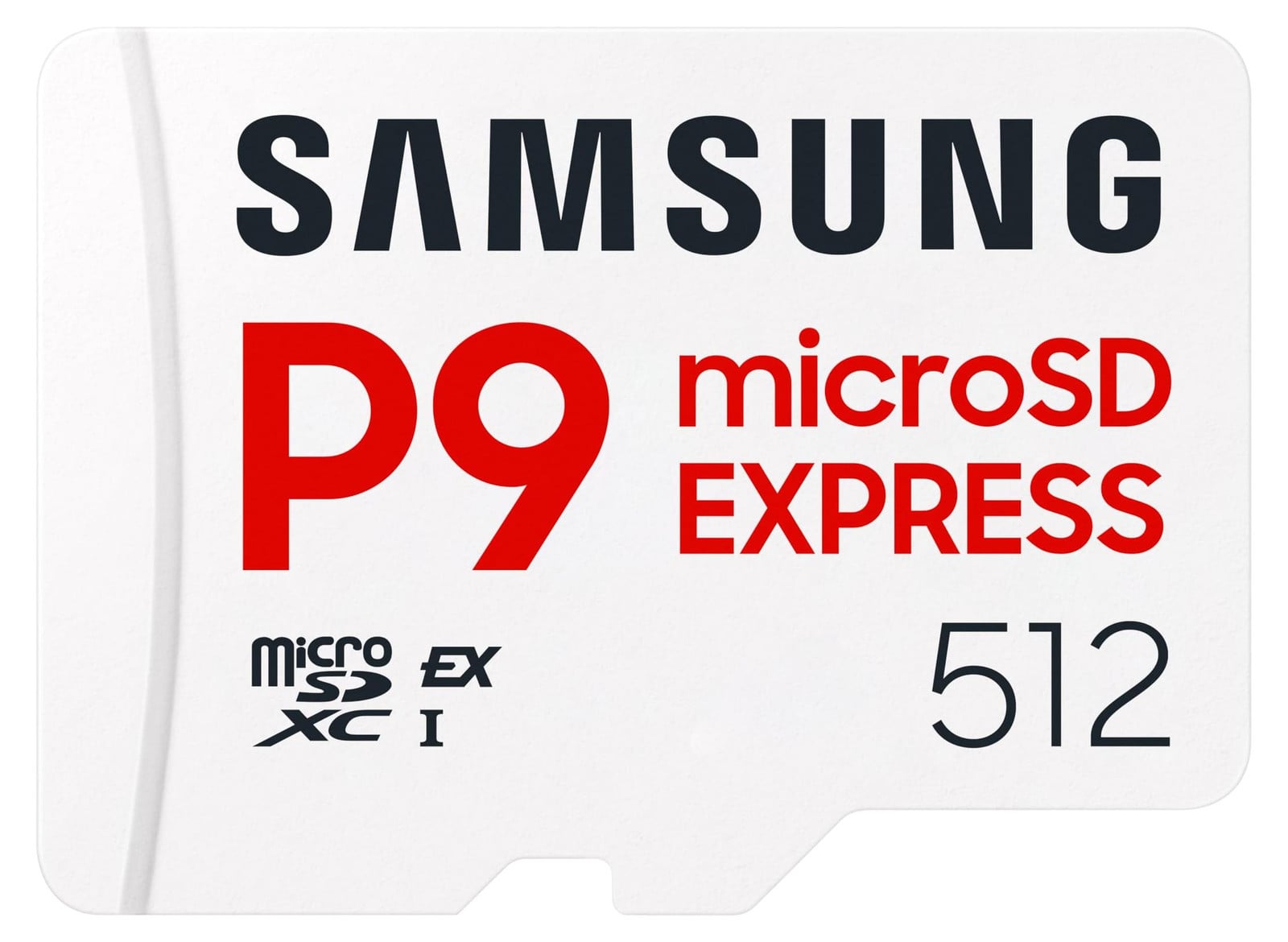 Samsung P9 microSD Express MicroSD-kaart 512GB