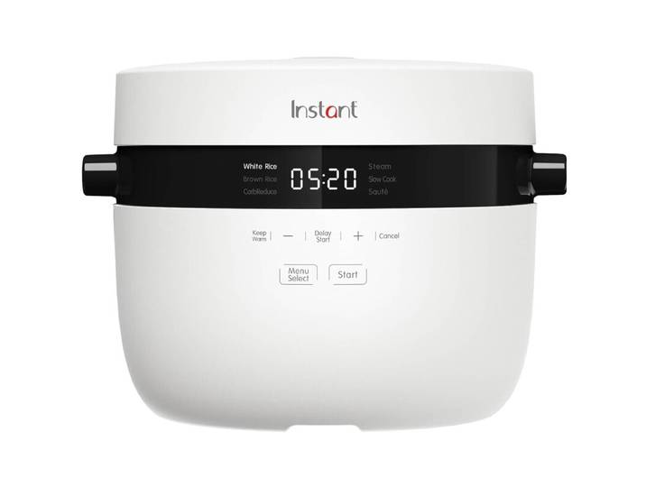 Instant Pot cuiseur à riz et céréales 5 L, 8-en-1, vapeur, mijotage et CarbReduce