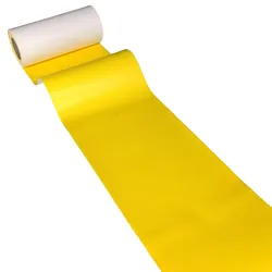 JUNOPAX Papiertischläufer sonnen-gelb 50m x 0,20m, nass- und wischfest