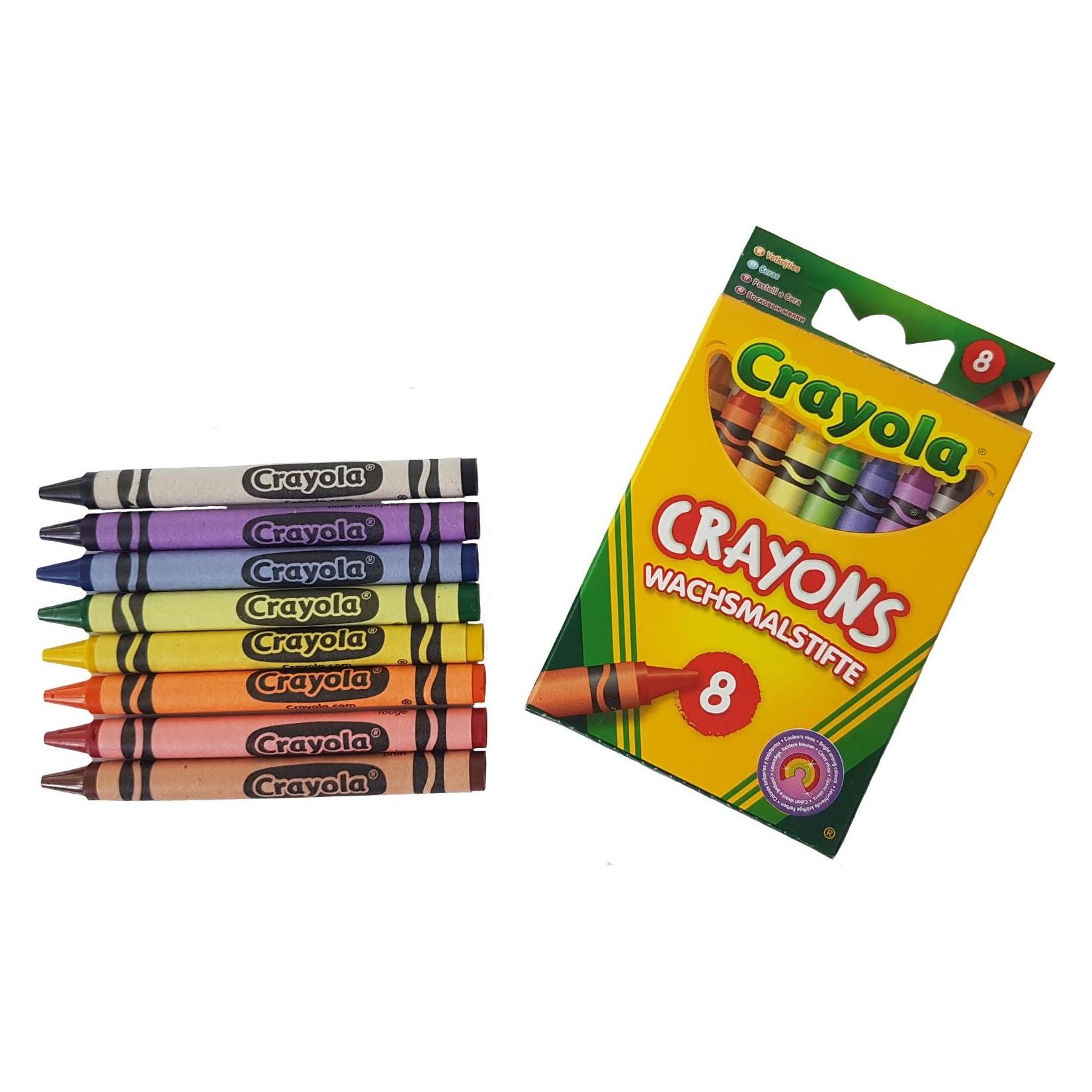 Crayola Wachsmalstifte 8 St. (8x) (02.0008)