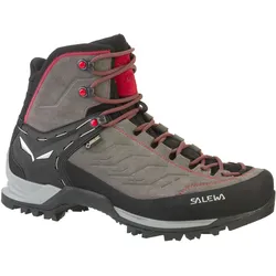 Salewa, Herren, Wanderschuhe, MTN Trainer Mid GTX Hiking Shoes (46), Beige, Schwarz