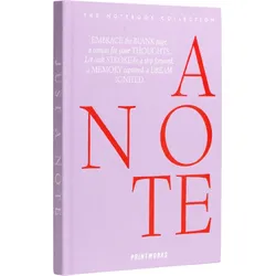 Printworks Just A Note Notizbuch violett