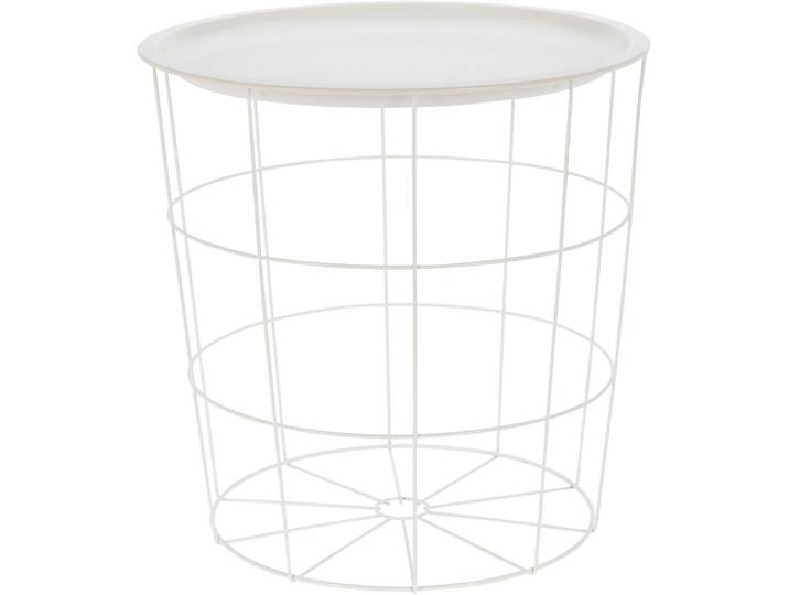 Home&Styling Collection Tisch, Metall, 40x40 cm, weiß