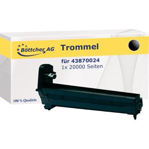 kompatibel für Oki 43870024 schwarz Trommeleinheit Drumeinheit