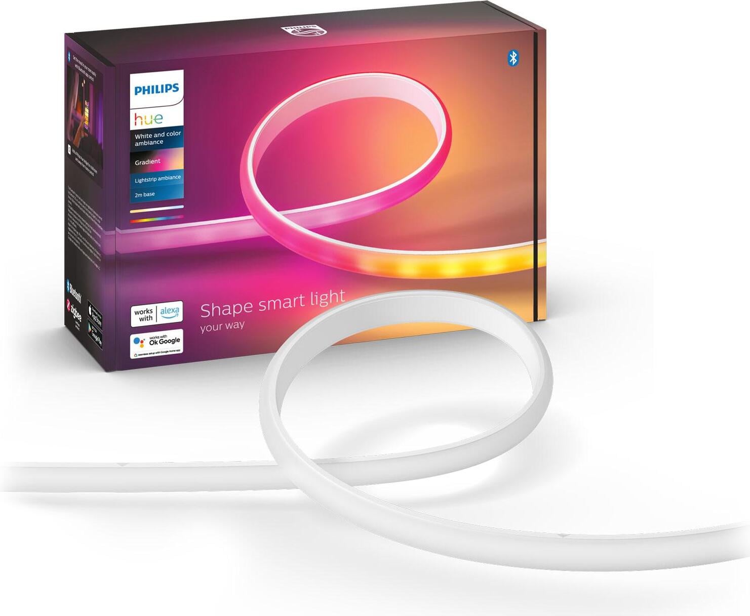 Philips Hue Gradient Lightstrip basisset, 2 meter