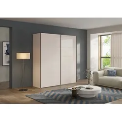 Composad Schwebetürenschrank Systema 200 x 223 cm Lack Beige Kaschmir