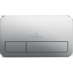 Villeroy & Boch, Betätigungsplatte, V&B Betätigungsplatte ViConnect 253x145x62mm chrom matt