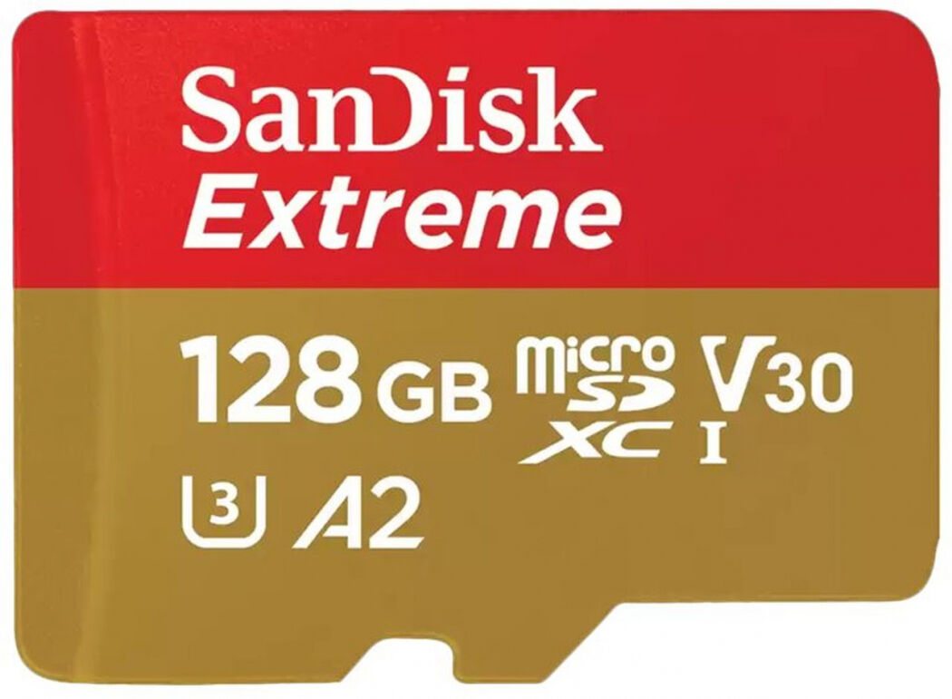 SanDisk micro SDXC Extreme 128GB 190MB/s V30