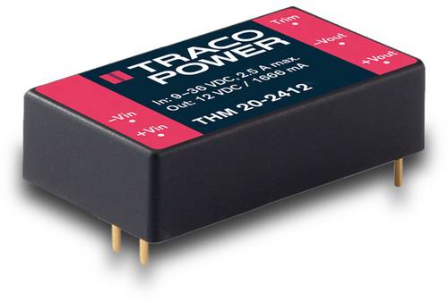 TracoPower THM 20-2423 DC/DC-Wandler, Print 667mA 20W Anzahl Ausgänge: 2 x Inhalt 1St.