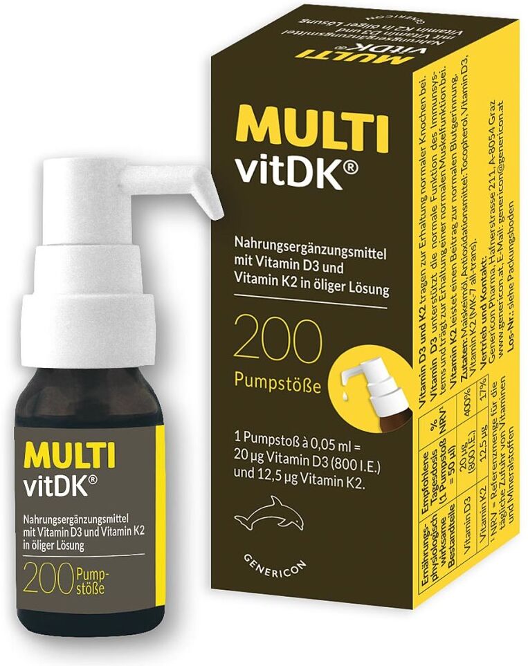 MULTIvitDK mit Vitamin D3 & K2