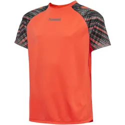 hummel, Unisex, Sportshirt, Hmlblaze Pro Training Jersey Kids (164), Orange, 164