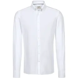 Hemd "NATURAL STRETCH" 130 langarm Regular - L - Weiß