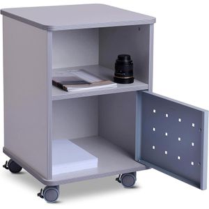 Rocada Bürowagen RD-4030, 47 x 67,5 x 48,5cm, aus Holz, lichtgrau