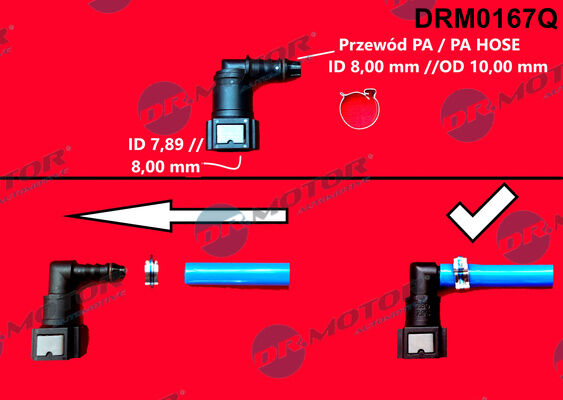 Dr.Motor Automotive Verbindungsstück Drm0167q