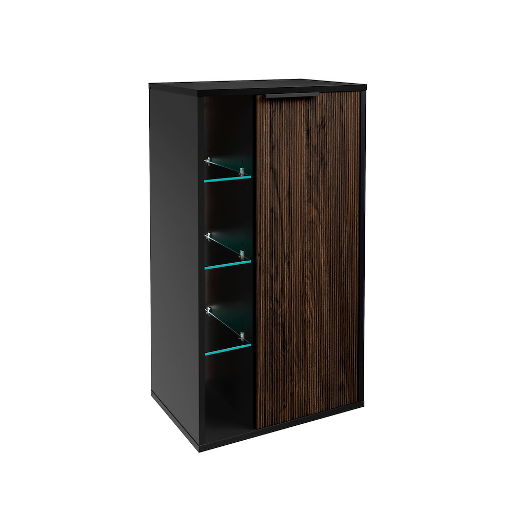 FACKELMANNGMBH B.Paris F-Midi links Black Rigoletto 470x842x320 mm 16969812