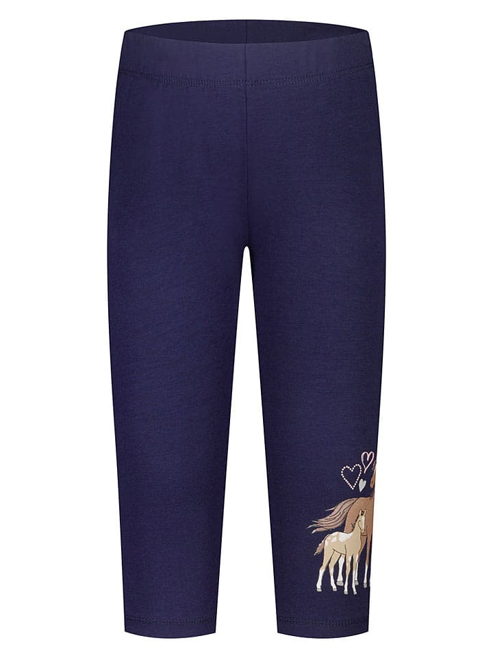 Salt and Pepper Capri-Leggings in Dunkelblau - 140