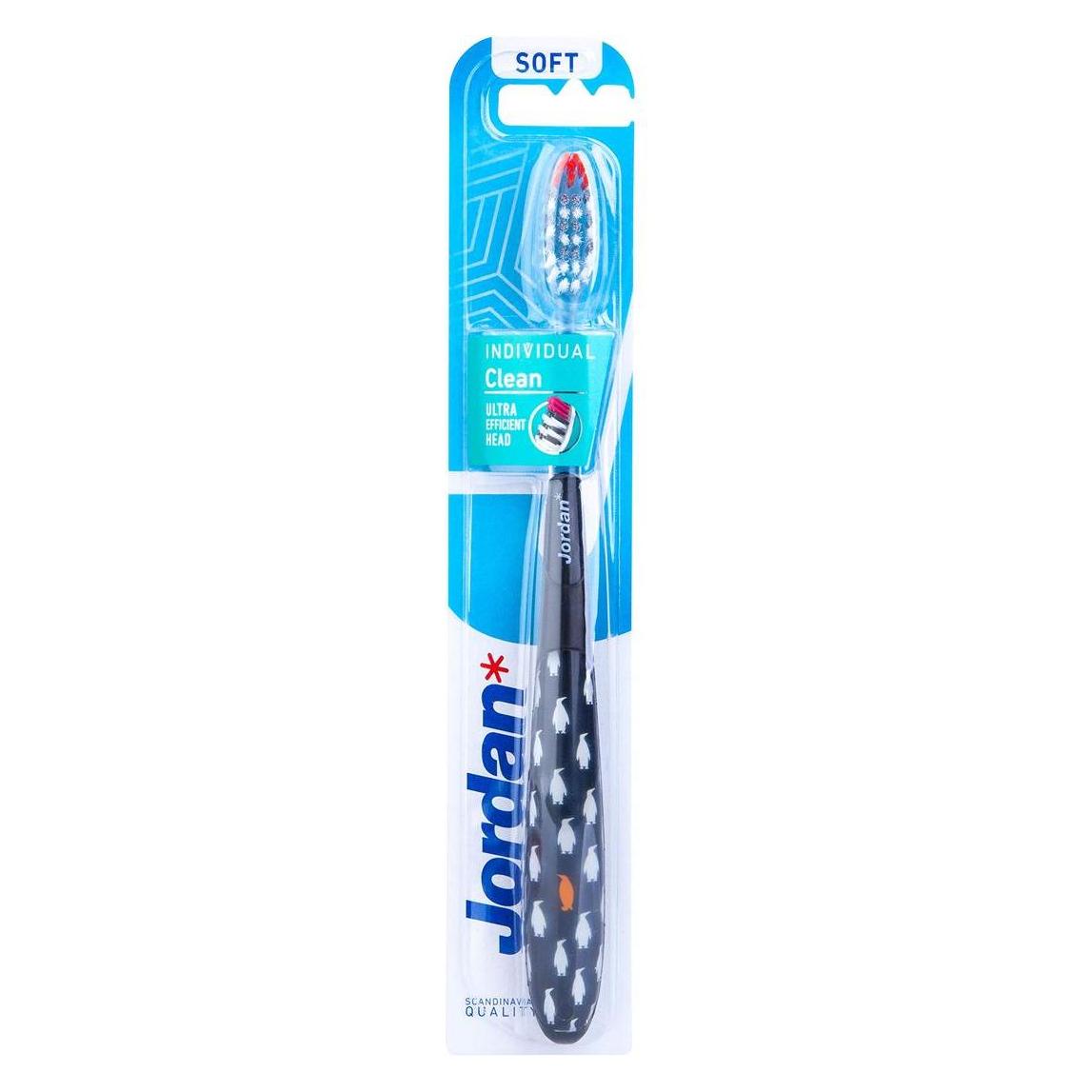 Jordan Individual Clean Toothbrush Soft 1Pcs. (Weich, 1x) (33095225)